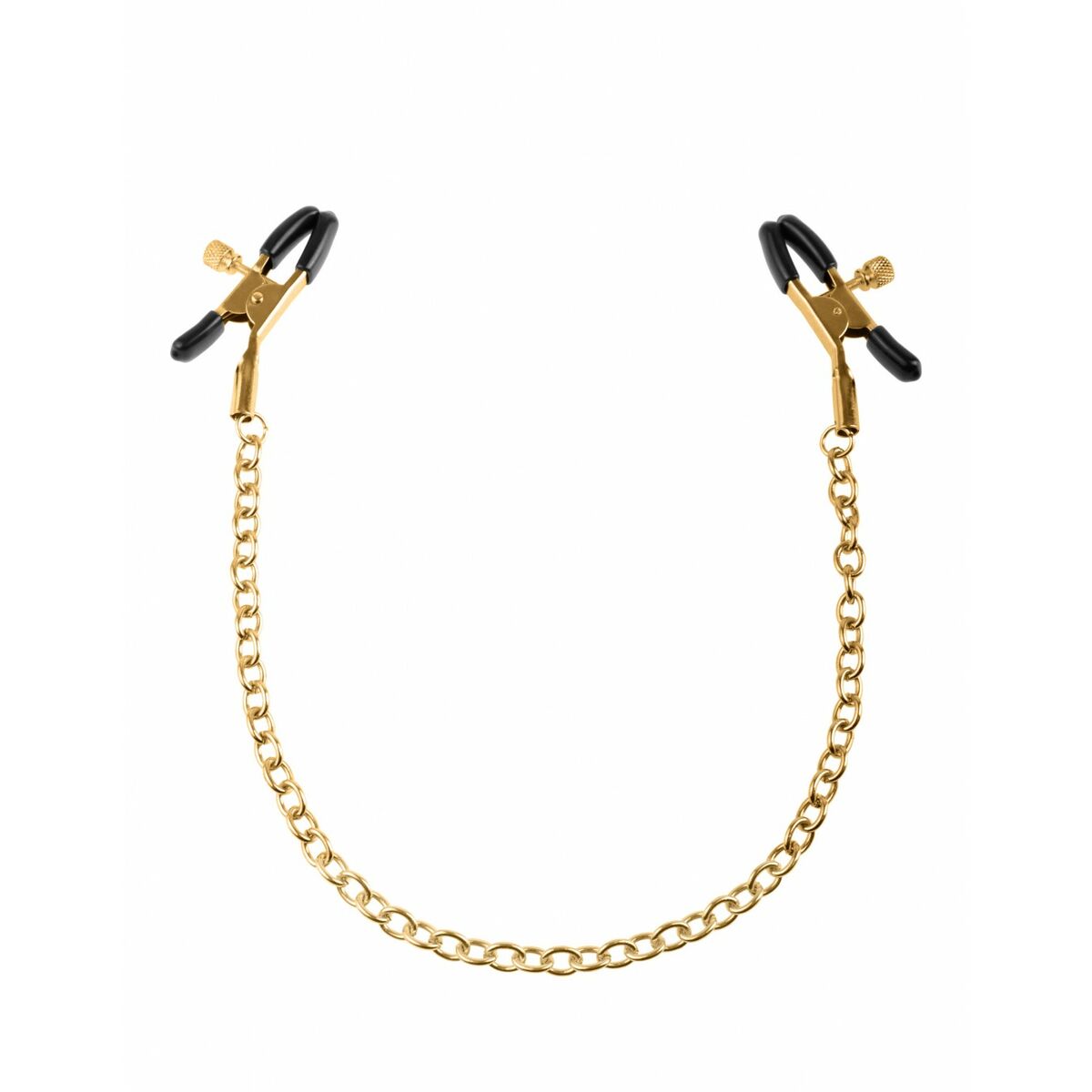 Pipedream Cadena Con Pinzas Para Pezones Pipedream Fetish Fantasy Gold