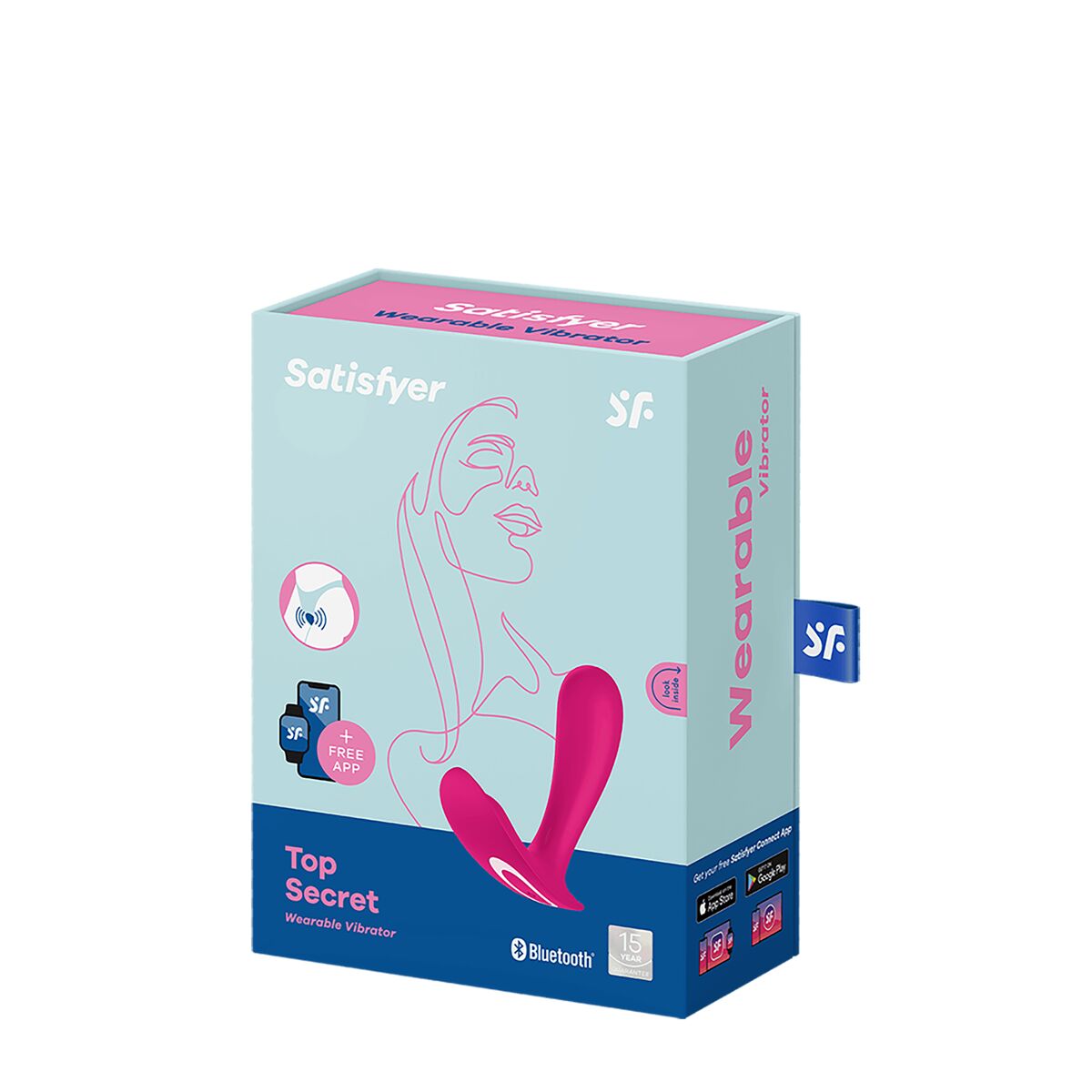 Satisfyer Vibrador Satisfyer Top Secret Rosa