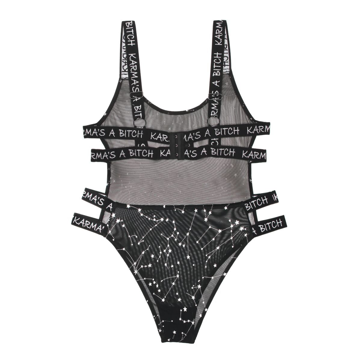 Fantasy Lingerie Body Fantasy Lingerie Negro S/M