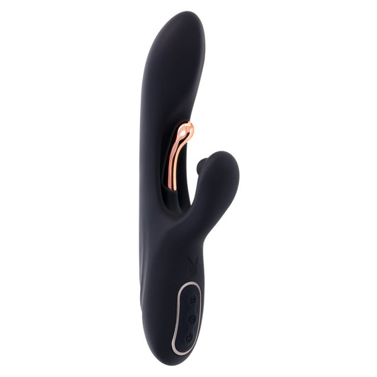 Evolved Vibrador Doble Estimulación Evolved Playboy Negro