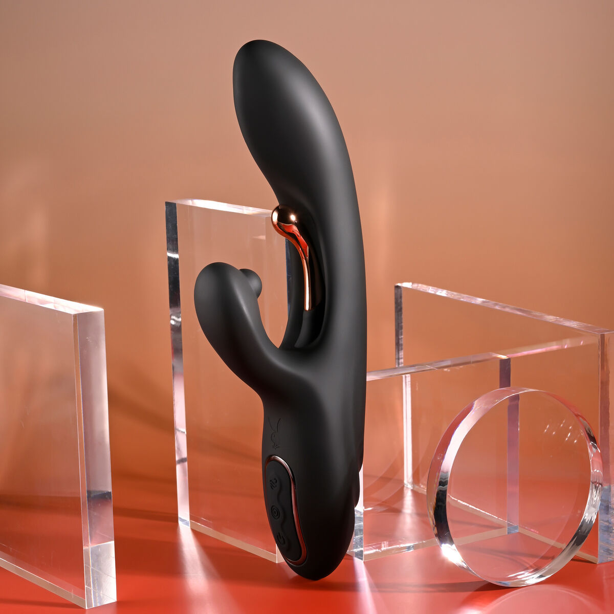 Evolved Vibrador Doble Estimulación Evolved Playboy Negro