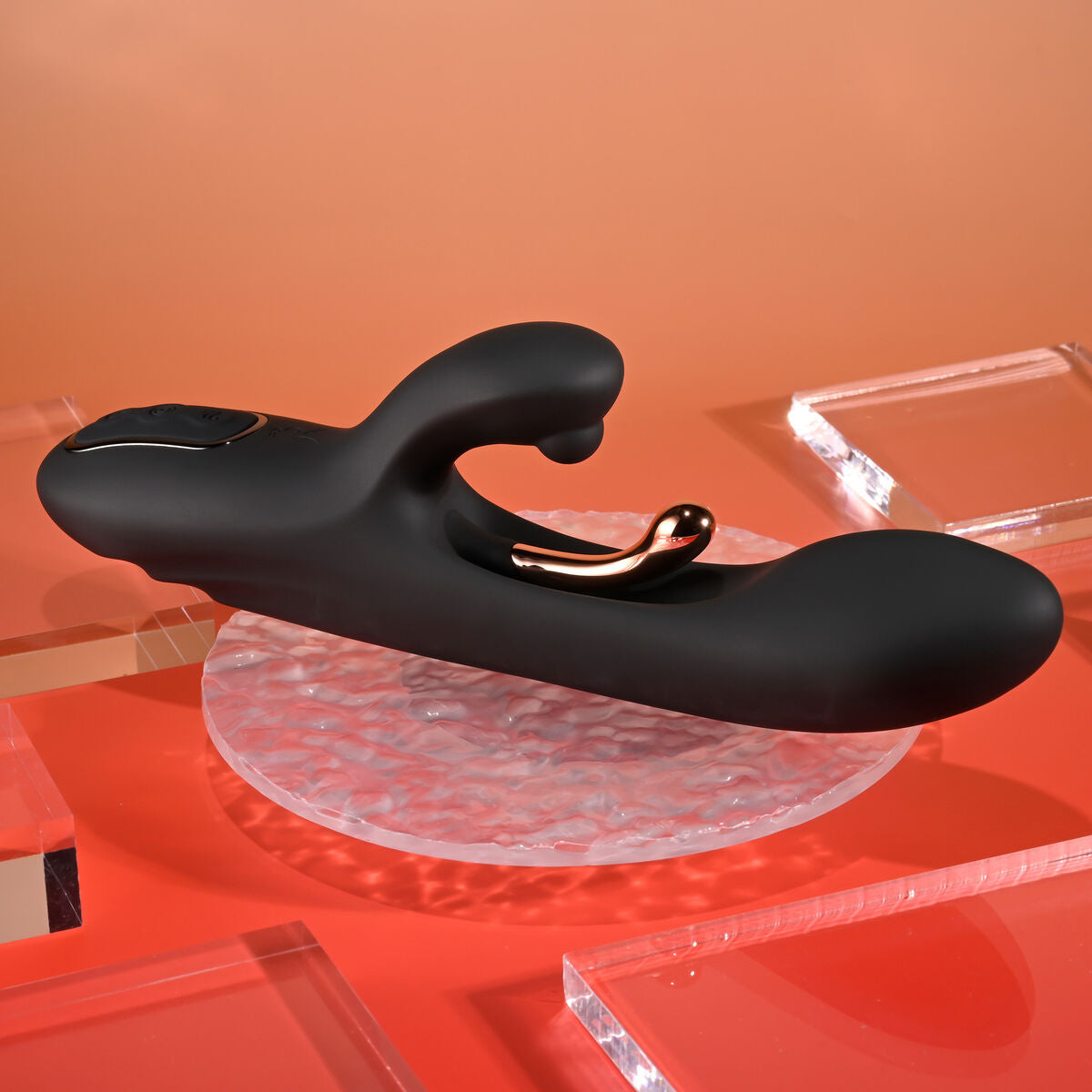 Evolved Vibrador Doble Estimulación Evolved Playboy Negro