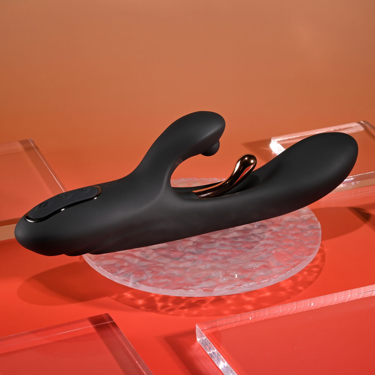 Evolved Vibrador Doble Estimulación Evolved Playboy Negro