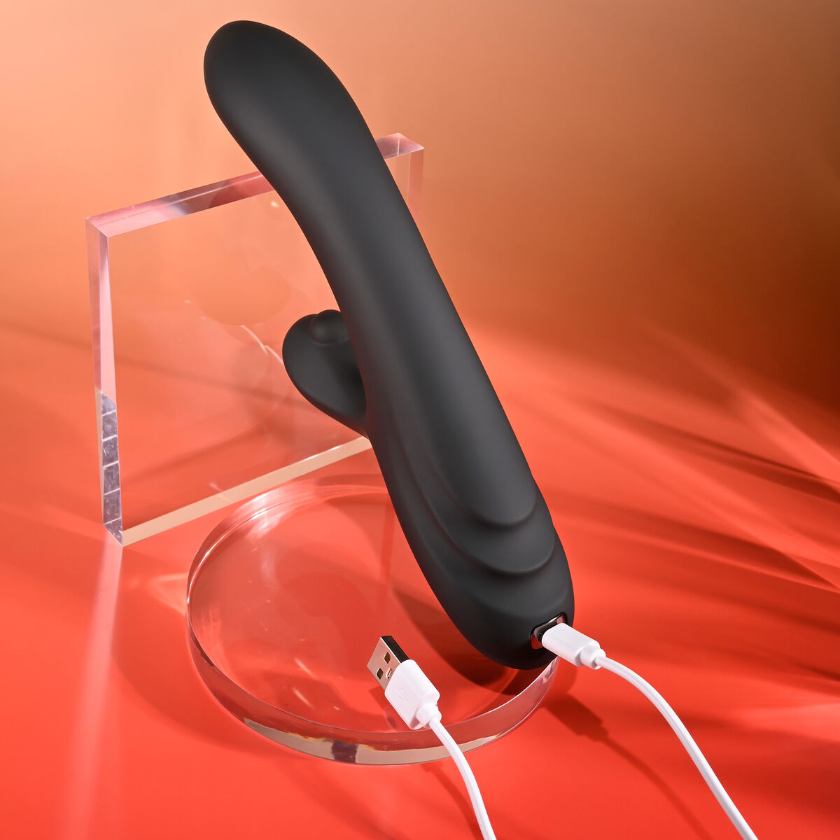 Evolved Vibrador Doble Estimulación Evolved Playboy Negro
