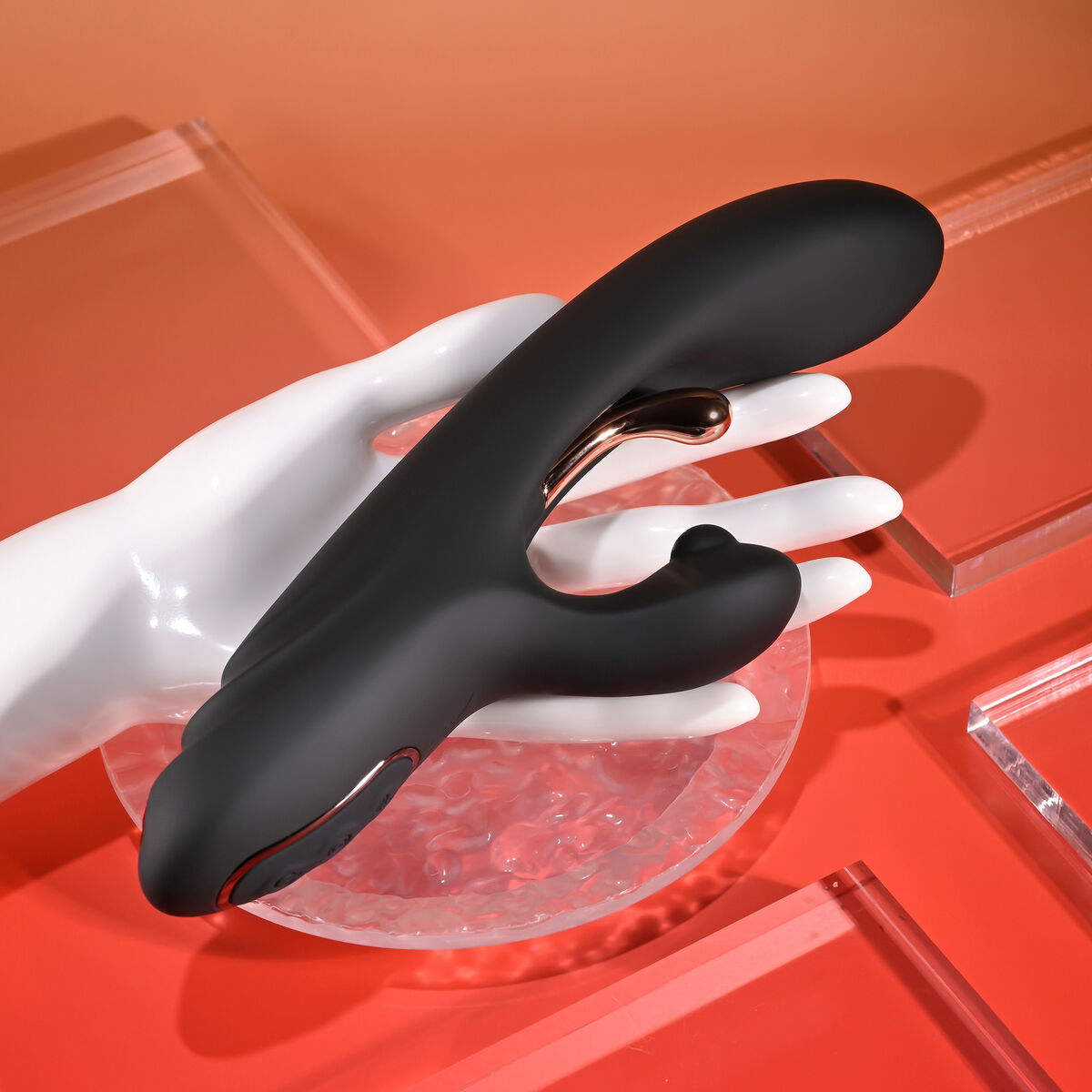 Evolved Vibrador Doble Estimulación Evolved Playboy Negro