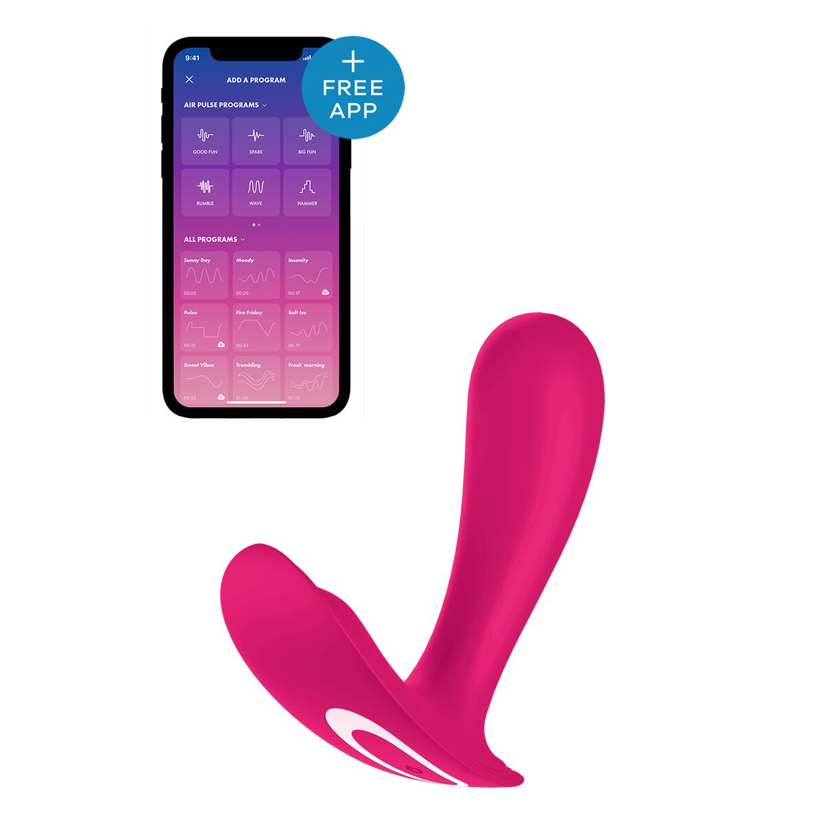 Satisfyer Vibrador Satisfyer Top Secret Rosa