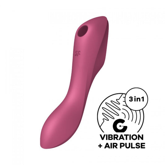 Satisfyer Vibrador Doble Estimulación Satisfyer Curvy Trinity 3
